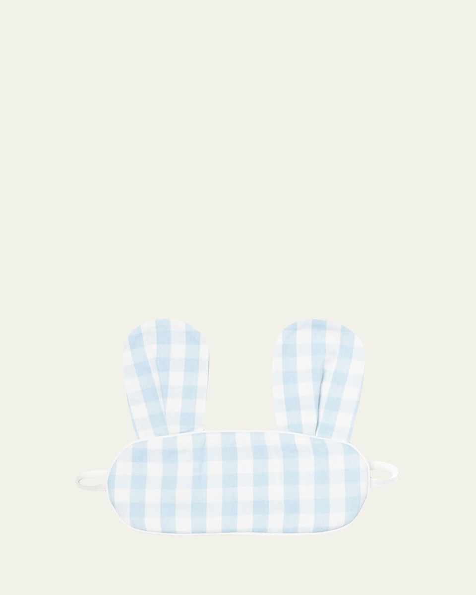 Kids' Bunny Gingham Eye Mask